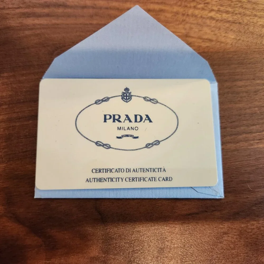 Authentic Prada continental wallet crafted in black Tessuto nylon with signature - Picture 2 of 8